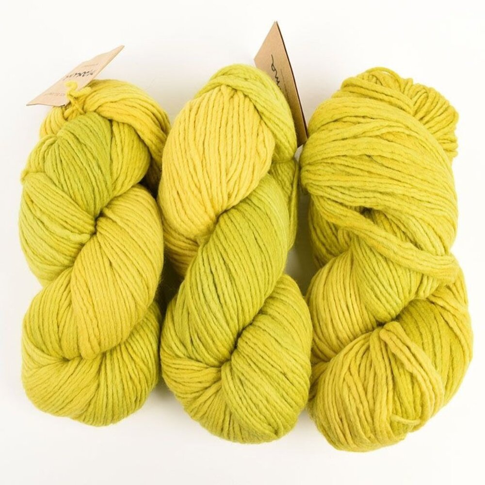 Manos Del Uruguay Maxima Yarn Lot 3 Skeins Extrafine Merino Wool Color Spirulina